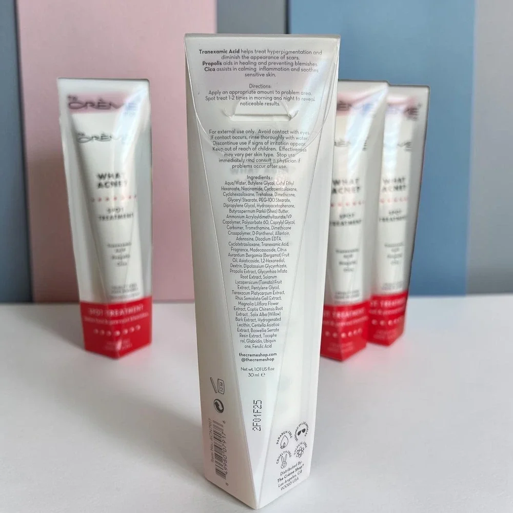 The Creme Shop What Acne? Spot Treatment Blemish & Dark Spots 4 Pack New in Box